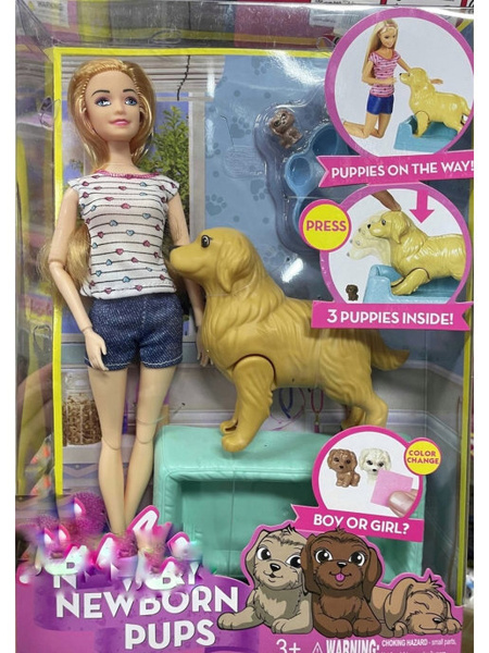 Кукла Барби/кукла с собакой/барби с домашними питомцами - купить с ...