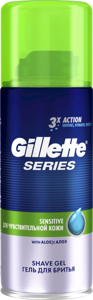 Gillette Средство для бритья, гель, 75 мл купить на OZON по низкой цене ...
