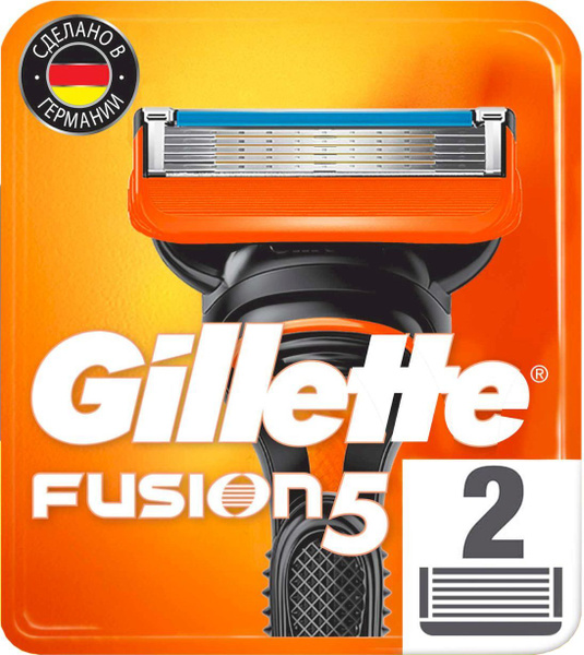 Сменные Кассеты Gillette Fusion5 Для Мужской Бритвы, с 5 лезвиями, c ...