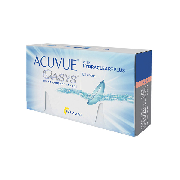 ACUVUE Контактные линзы OASYS with HYDRACLEAR PLUS (12 линз), 12 шт ...