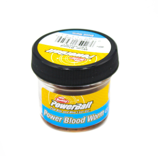 Приманка Berkley Power Bait Micro Blood Worm Мотыль 150 шт. - купить по ...