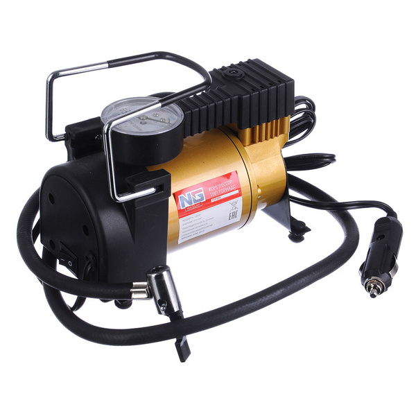 NEW GALAXY Компрессор автомобильный АС-580, тип Торнадо, в кейсе, 35 л ...