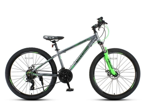 Велосипед MaxxPro 20 HELLCAT 26 PRO серо-зеленый - купить по выгодной ...
