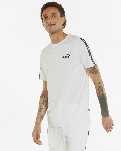 Футболка PUMA, размер 50, цвет белый, 100% хлопок - купить по выгодной ...