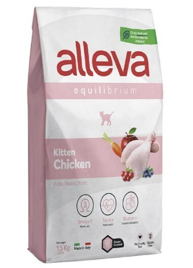 ALLEVA для котят ALLEVA EQUILIBRIUM CHICKEN KITTEN 1,5 KG. Аллева для ...