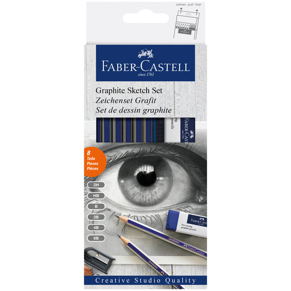 Набор карандашей Faber-Castell, 6 шт. - купить с доставкой по выгодным ...