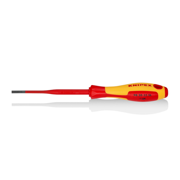 Отвертка для винтов с шлицевой головкой (тонкая) KNIPEX KN-982035SL ...