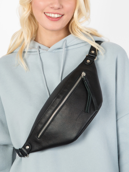 Сумка на пояс женская AIMEE, натуральная кожа (сумка через плечо ...