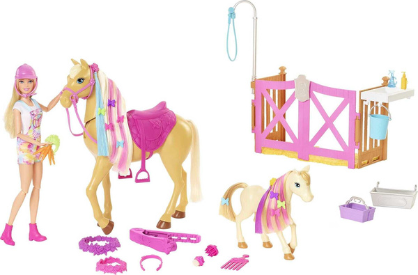 Игровой набор Барби и лошадка от Barbie - купить с доставкой по ...