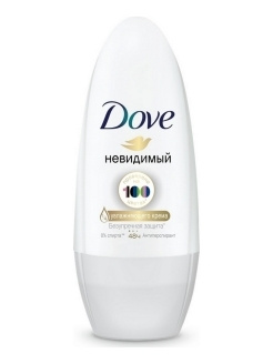 Dove Антиперспирант-дезодорант роликовый Невидимый 50 мл - купить с ...