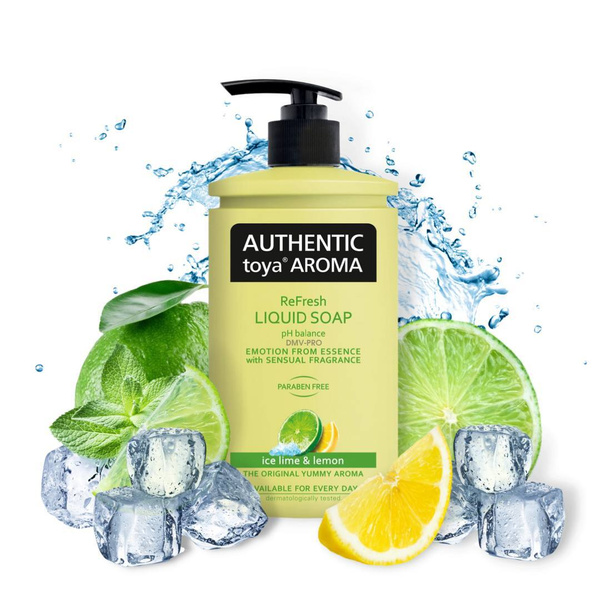 Tomil / AUTHENTIC toya AROMA Жидкое мыло с эффектом увлажнения, с ...