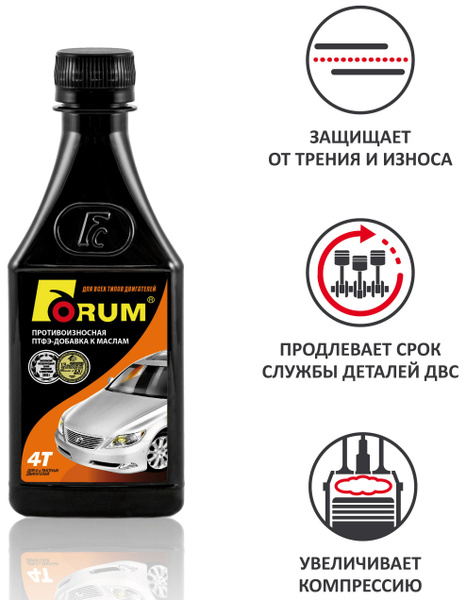 Forum Присадка в масло, 250 мл - купить с доставкой по выгодным ценам в ...
