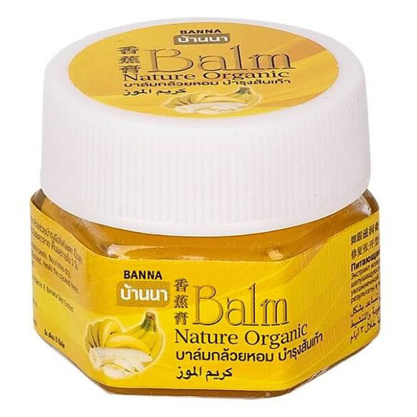 BALM Nature Organic, Banna (БАНАН питающий бальзам для стоп, Банна), 25 ...