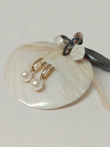 MAARITE JEWELRY Серьги ювелирные Золото желтое 585 пробы купить на OZON ...
