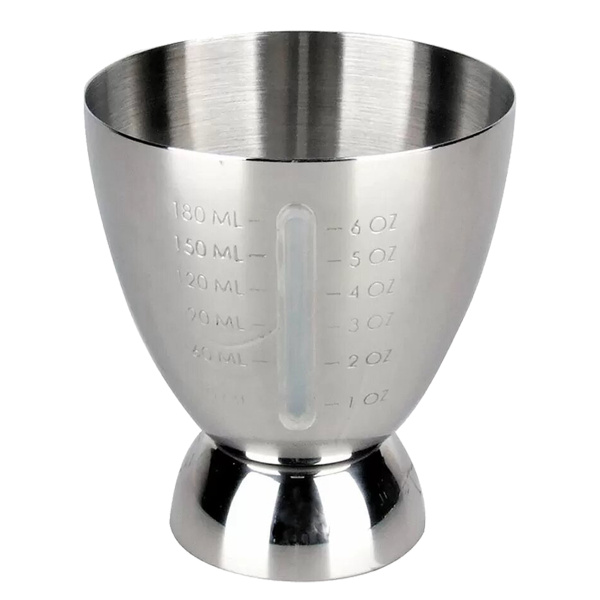 Джиггер барный 180 мл, мерный стакан для коктейлей, для бара - купить с ...