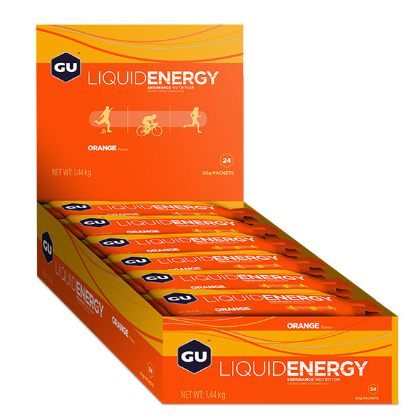 GU Liquid изотонический гель для бега Апельсин 24 порции - купить с ...
