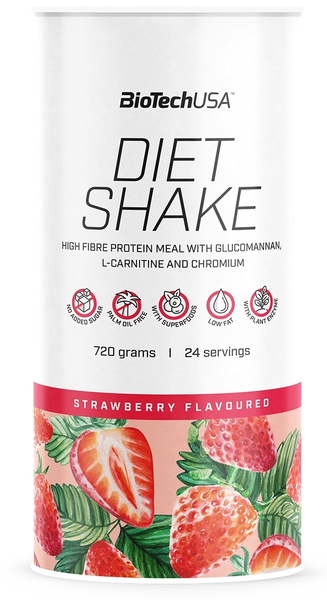 Протеин / белковый напиток без сахара с клетчаткой / BiotechUSA Diet ...