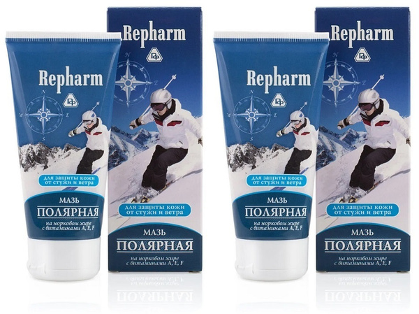Repharm Крем для лица для рук для тела "Мазь Полярная защита от стужи и ...