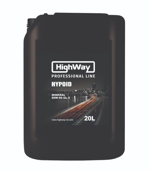 Масло трансмиссионное HighWay 80W-90 GL-5 минеральное 20л - купить по ...