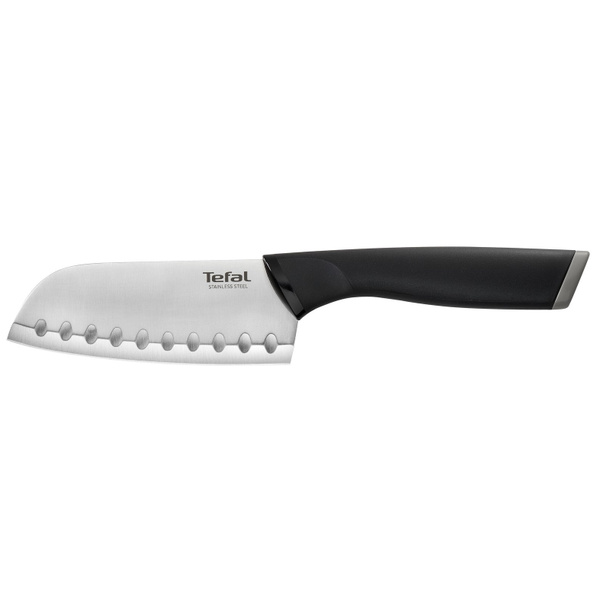Купить Нож сантоку Comfort Tefal 12 см, нержавеющая сталь, ручка из ...