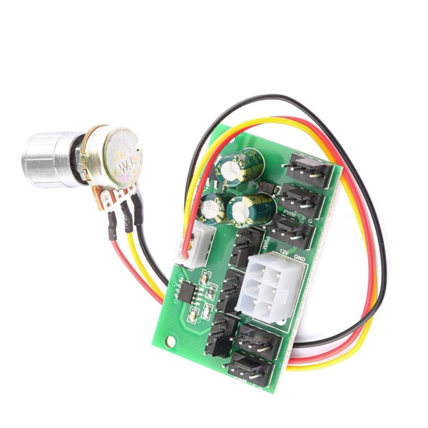 1 шт. Контроллер скорости вращения вентилятора для корпуса компьютера ...