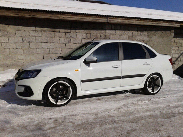 Гранта спорт пороги тюнинг Пороги спорт на LADA Granta Лада Гранту, Калину, Калина 2 реплика под покраску. 