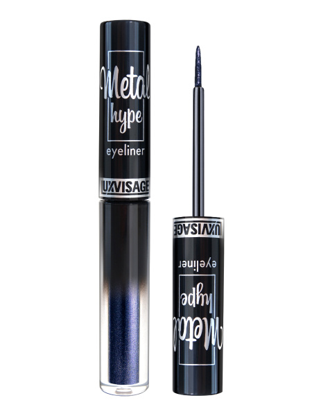 Luxvisage Подводка для глаз цветная METAL HYPE тон 3 Sapphire Blue ...