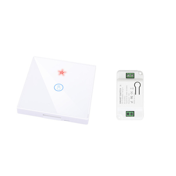 Умный беспроводной сенсорный одноклавишный WiFi выключатель Sibling (1 ...