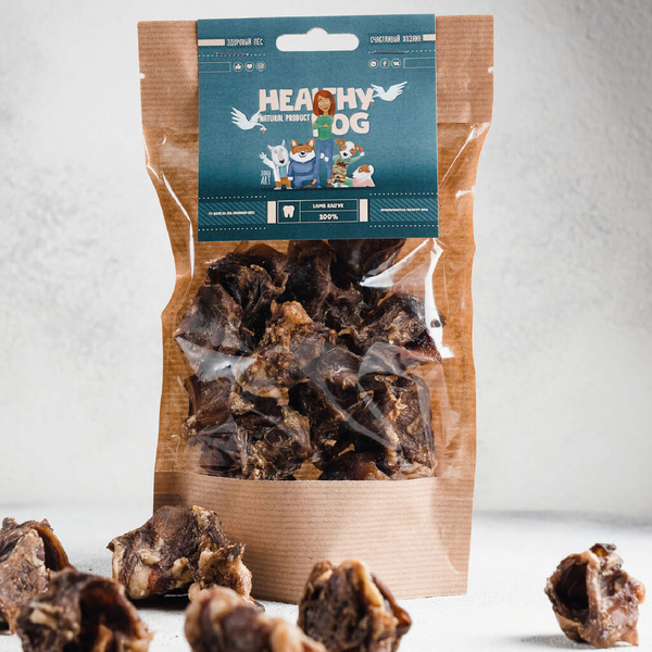 Лакомства для собак Healthy Dog , Калтык бараний 100г - купить с ...