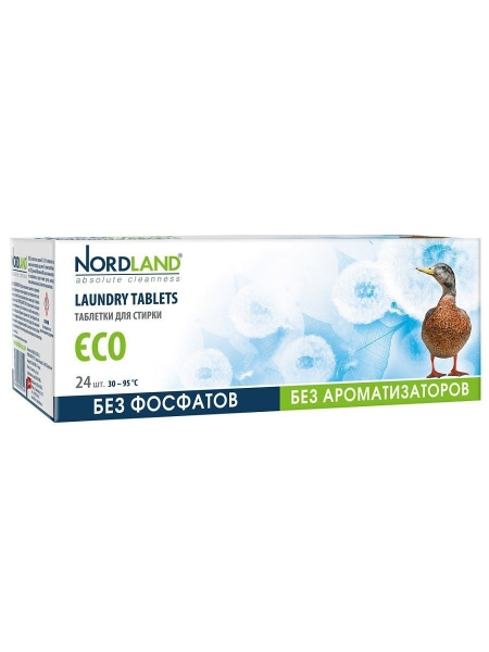 NORDLAND Таблетки для стирки 30 г, 24 штуки - купить с доставкой по ...