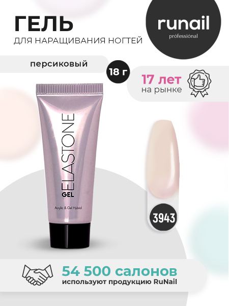 RuNail Professional Гель для наращивания ногтей камуфлирующий ...