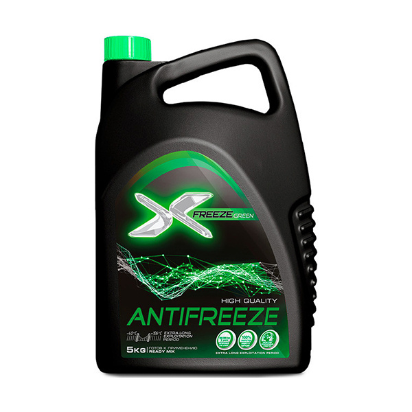 Антифриз X-Freeze G11 (Зеленый), Готовый раствор купить по выгодной ...