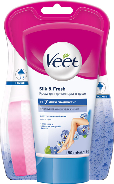 Veet MINIMA, крем для депиляции в душе для чувствительной кожи, 150 мл ...