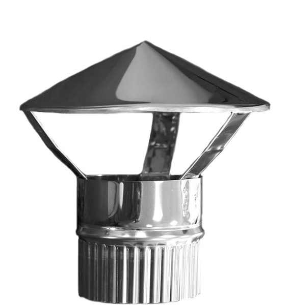 Зонт-дымник D65 мм печную трубу купить на OZON по низкой цене (1773131548)