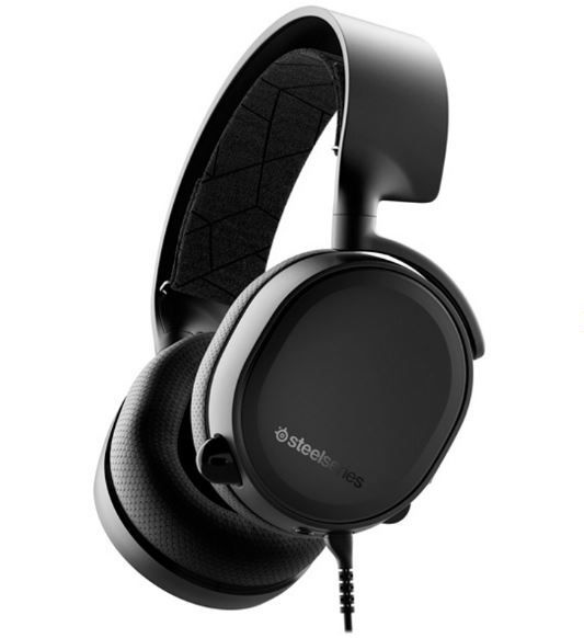 Наушники Полноразмерные SteelSeries Наушники-гарнитура игровые Arctis 3 ...