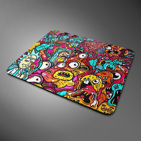 Коврик для мыши Психоделические Рик и Морти - купить с доставкой по ...