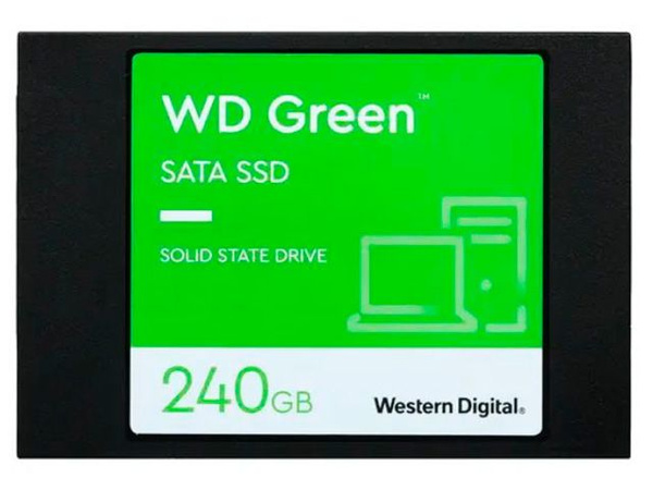 240 ГБ Внутренний SSD-диск Western Digital Green SSD SATA 2.5 SLC ...