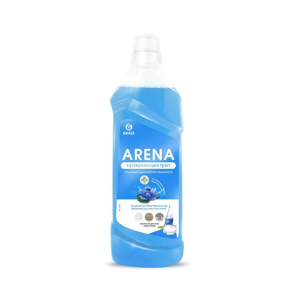 Средство для мытья пола Grass Arena с полирующим эффектом водяная лилия ...