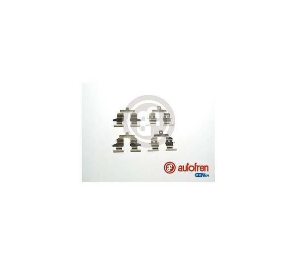Комплект монтажный тормозных колодок RR NISSAN X-TRAIL T31/QASHQAI J10/TIIDA #C11 07-14