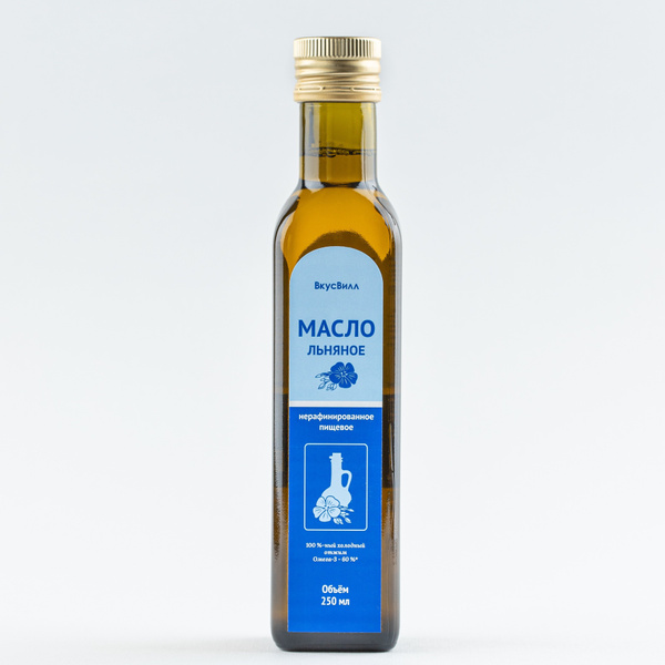 Масло льняное холодного отжима, 250 мл, 2 шт. - купить с доставкой по ...