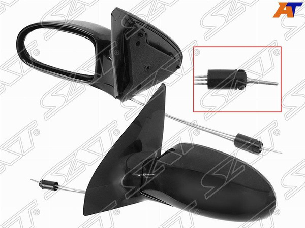Зеркало Ford Focus 07-11 (Справа/ Обогрев/ Регулировка/ Повторитель поворота/ Подсветка/ 7 контактов