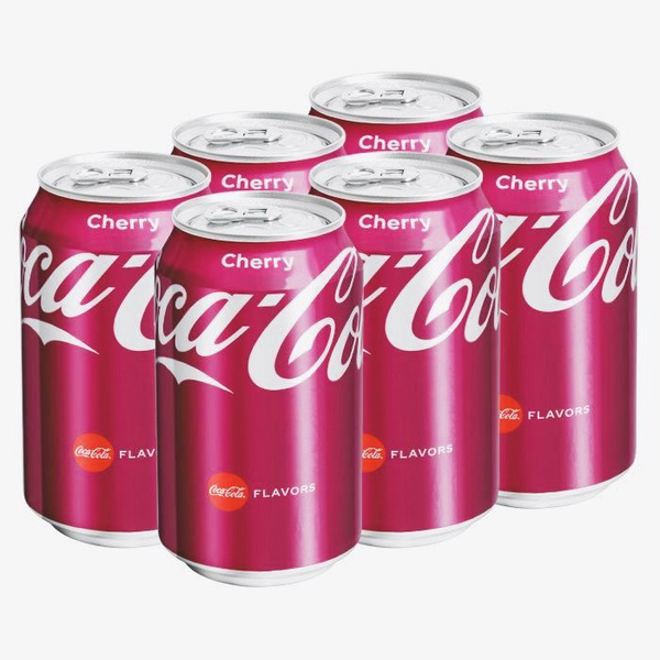 Газированный напиток Coca-Cola Cherry 0,33 мл. Европа. - купить с ...
