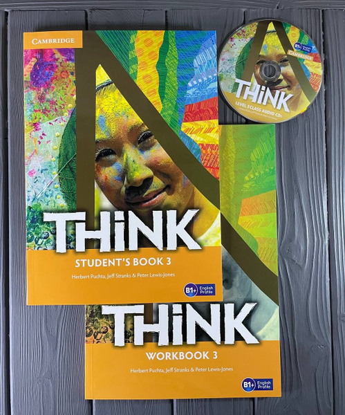 Think 3 Student's Book And Work Book /учебник + рабочая тетрадь+ CD ...