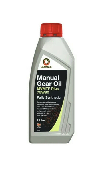 Трансмиссионное масло Comma MVMTF Plus 75W-80 1л. - купить по выгодной ...