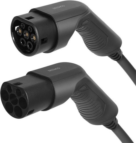 Кабель для зарядки электромобиля Deltaco e-Charge EV-32110 10 м тип 2 3 ...