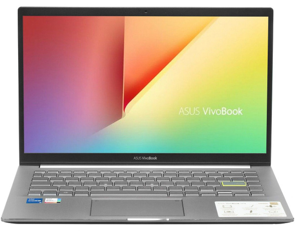 Ноутбук ASUS VivoBook S14 S433EA-AM412 (90NB0RL3-M06080), белый купить ...