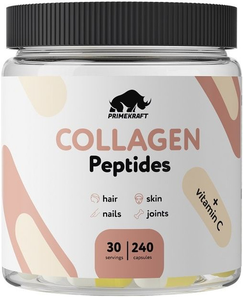 Коллаген Prime Kraft Collagen Peptides (240 капсул) - купить с ...