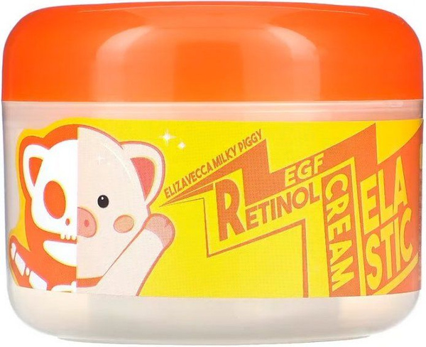 ELIZAVECCA Крем для лица антивозрастной с ретинолом Milky Piggy EGF ...