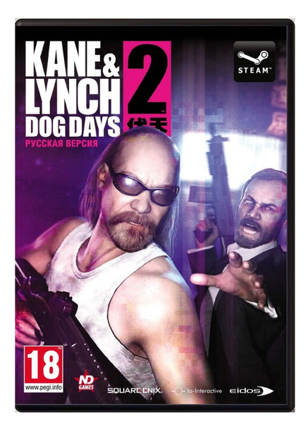 Kane & Lynch 2: Dog Days. Видеоигра для РС (DVD-box, русская версия ...