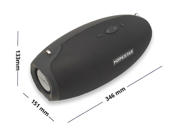Беспроводная колонка HOPESTAR Портативная bluetooth колонка H25 (34Вт ...
